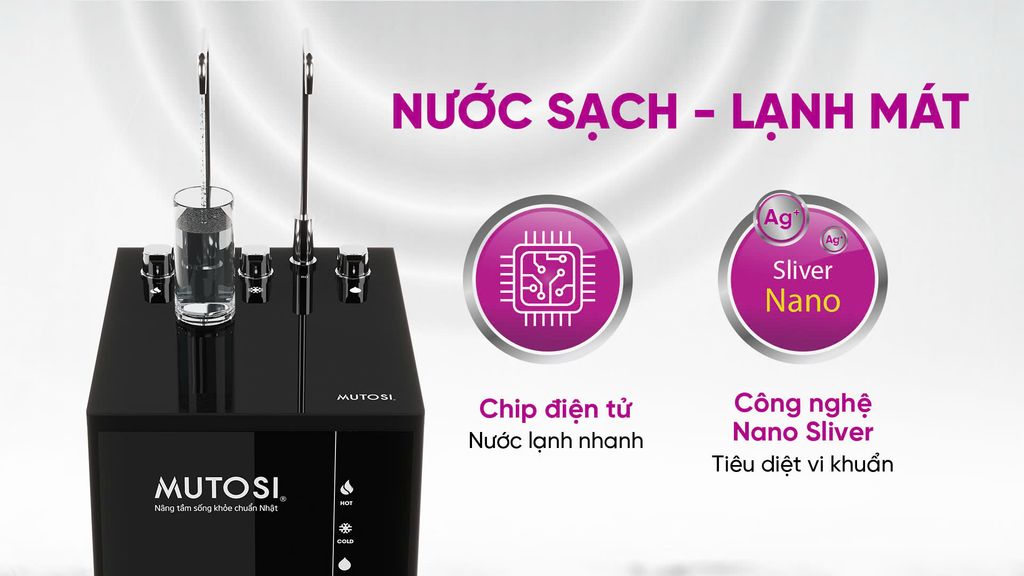 Máy Lọc Nước Mutosi MP-S1013 Nóng Lạnh - Phuong Nam Water 9