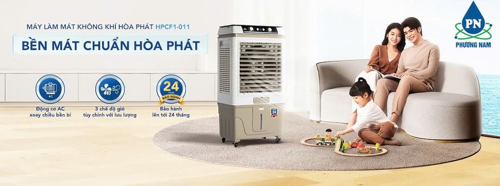 Quạt Hơi Nước Hòa Phát HPCF1-011. Làm Mát 40m² - 50m² - Phương Nam Water 1