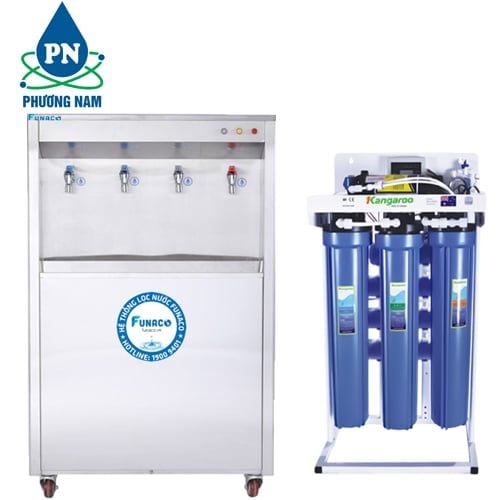 Máy Lọc Nước Kangaroo KG300VN - 50LH- nóng lạnh nguội - Phương Nam Water 1 tủ