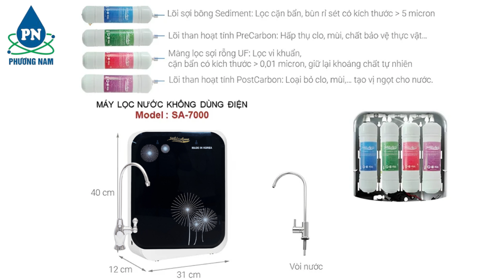 Seoul Aqua SA-7000 - Phương Nam Water 3