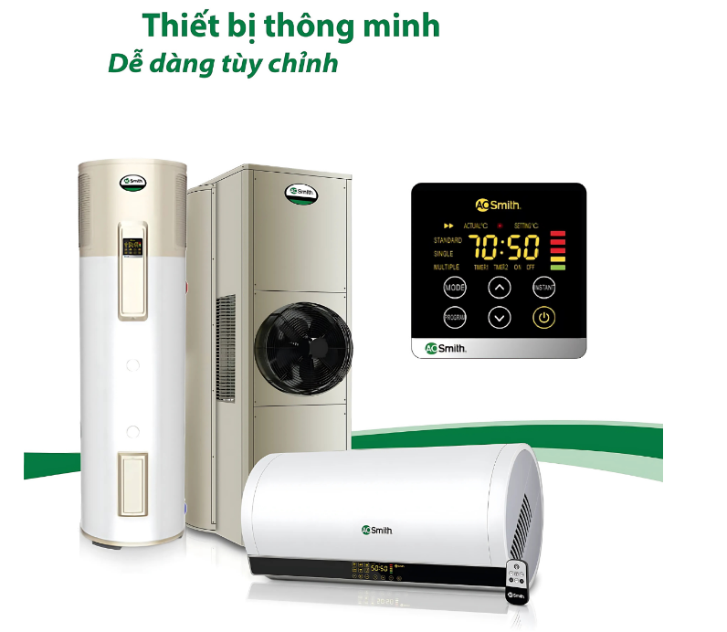 Bơm Nhiệt AO Smith CAHP-1.5HP - Phương Nam Water  2