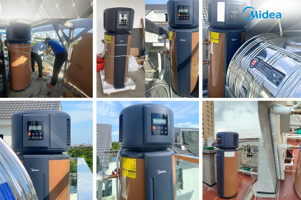 Bơm Nhiệt Midea RSJ15-190RDN3- E - Phương Nam Water 1