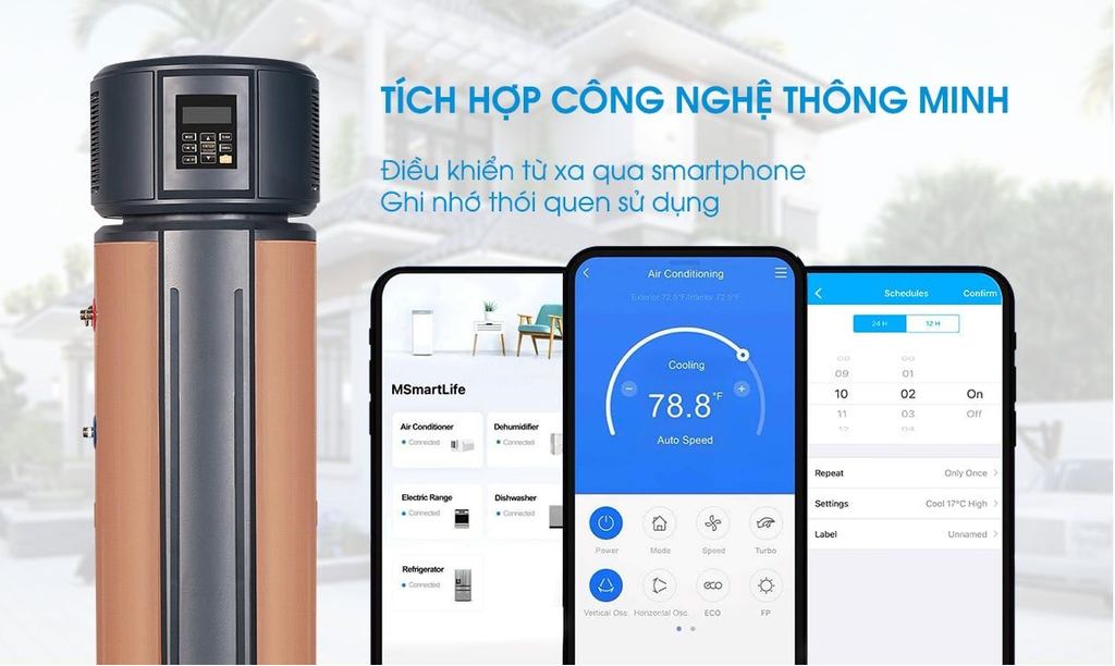 Bơm Nhiệt Midea RSJ15-190RDN3- E - Phương Nam Water 3