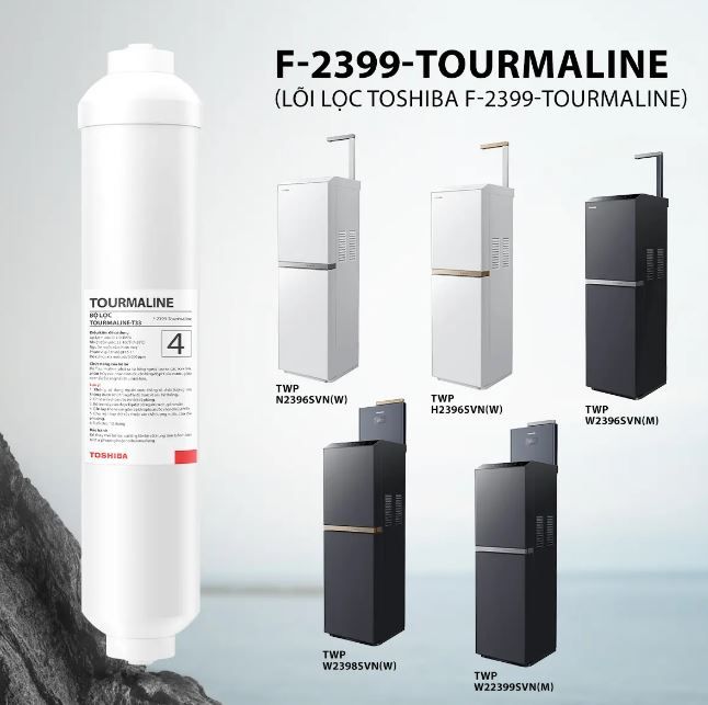 Lõi Lọc Nước Toshiba F-2399-Tourmaline - Phương Nam Water 1