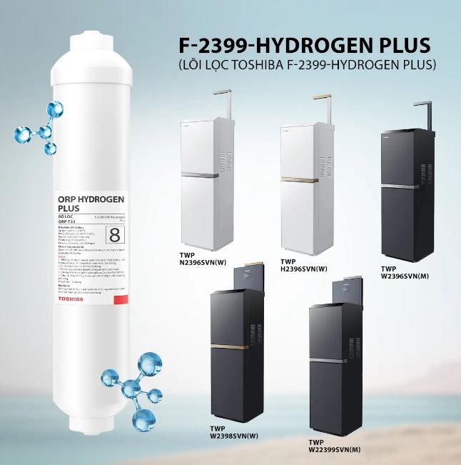 Lõi Lọc Nước Toshiba F-2399-ORP-Hydrogen Plus - Phương Nam Water 1