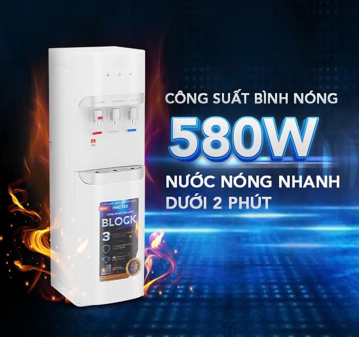 Cây Nước Nóng Lạnh Hòa Phát HHC383 - Phuong Nam Water 6