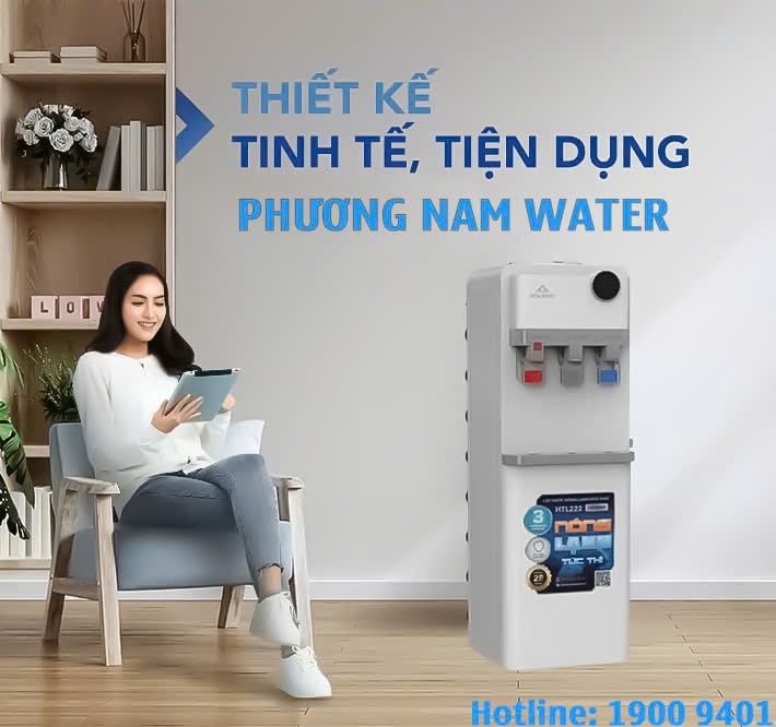 CÂY NƯỚC NÓNG LẠNH ÚP BÌNH HÒA PHÁT HTL222- Phuong nam Water 1