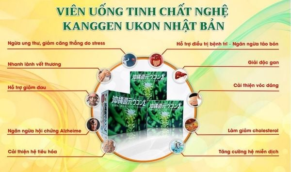 Viên Uống Tinh Chất Nghệ Nghệ Kangen Ukon Nhật Bản - Phương Nam Water