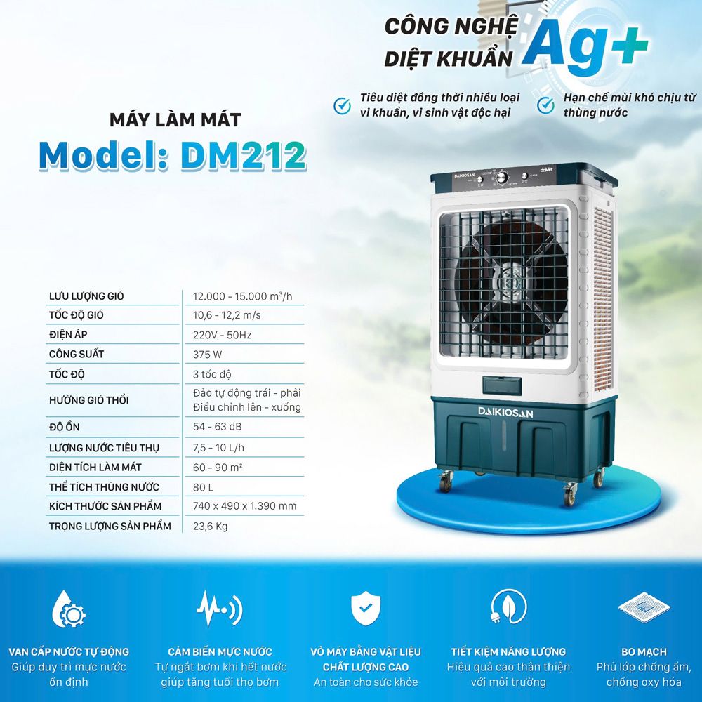 Daikiosan DM212 - Phương Nam Water 12