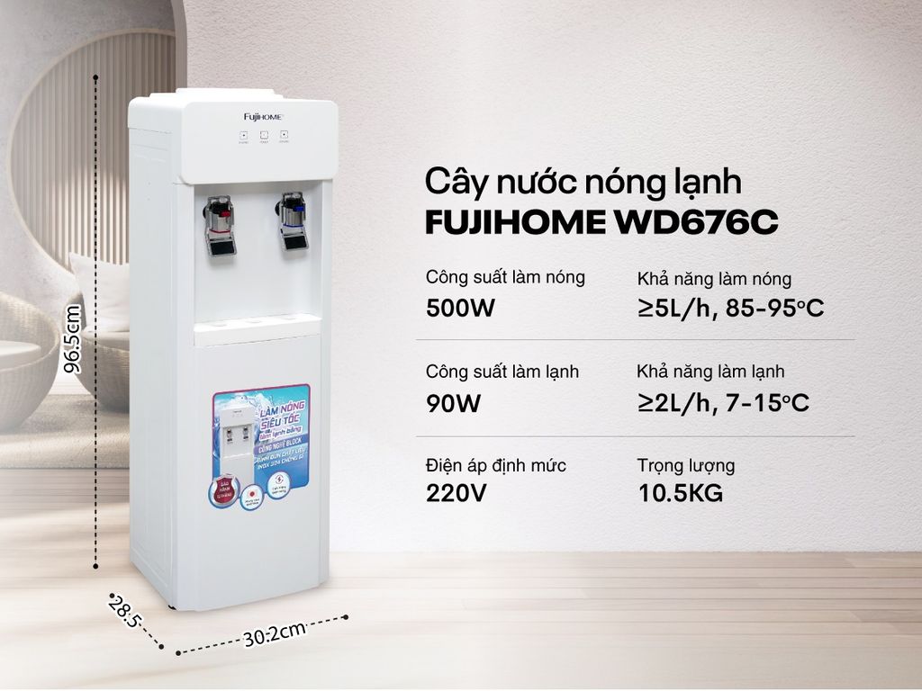 Fujihome WD676C - Phương Nam Water 2
