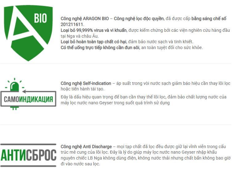 Geyser Bio 5 UV - Phương Nam Water 8