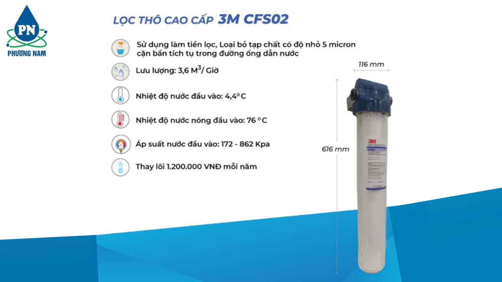 Combo Lọc Đầu Nguồn - Phương Nam Water 4