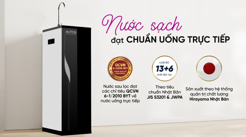 MÁY LỌC MUTOSI - PHƯƠNG NAM WATER
