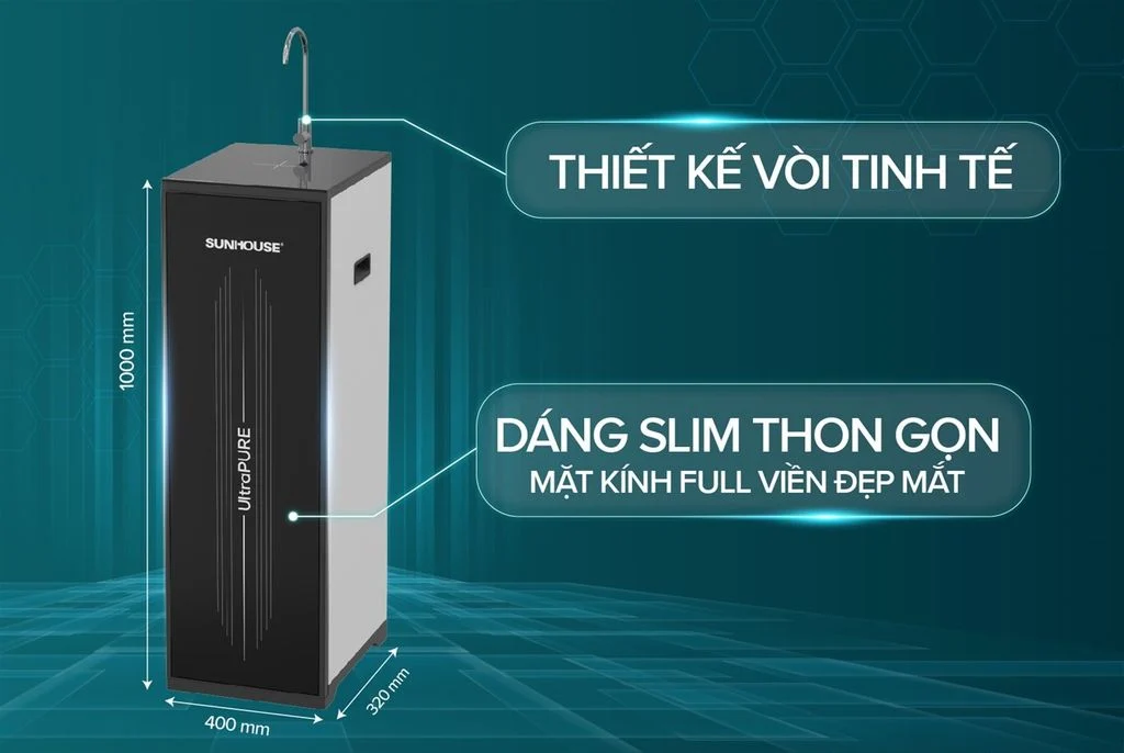Máy Lọc Nước Sunhouse UltraPURE SHA8692K - Phương Nam Water