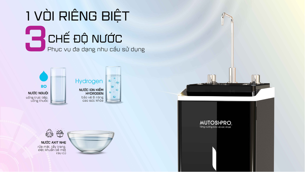 Mutosi MP-T666 - Phương Nam Water 6