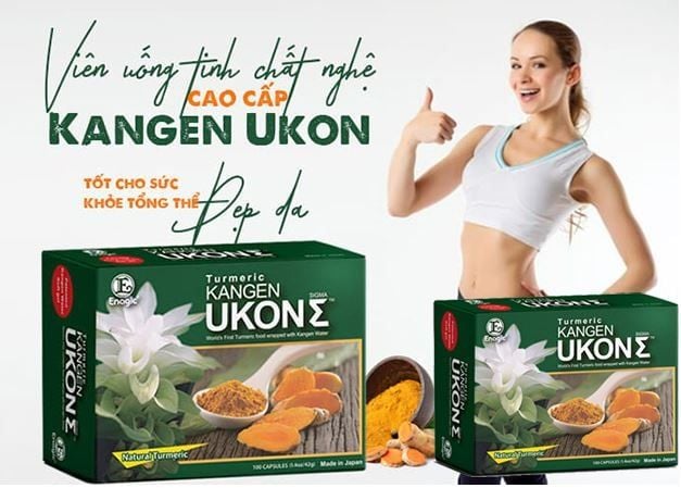 Viên Uống Tinh Chất Nghệ Nghệ Kangen Ukon Nhật Bản - Phương Nam Water