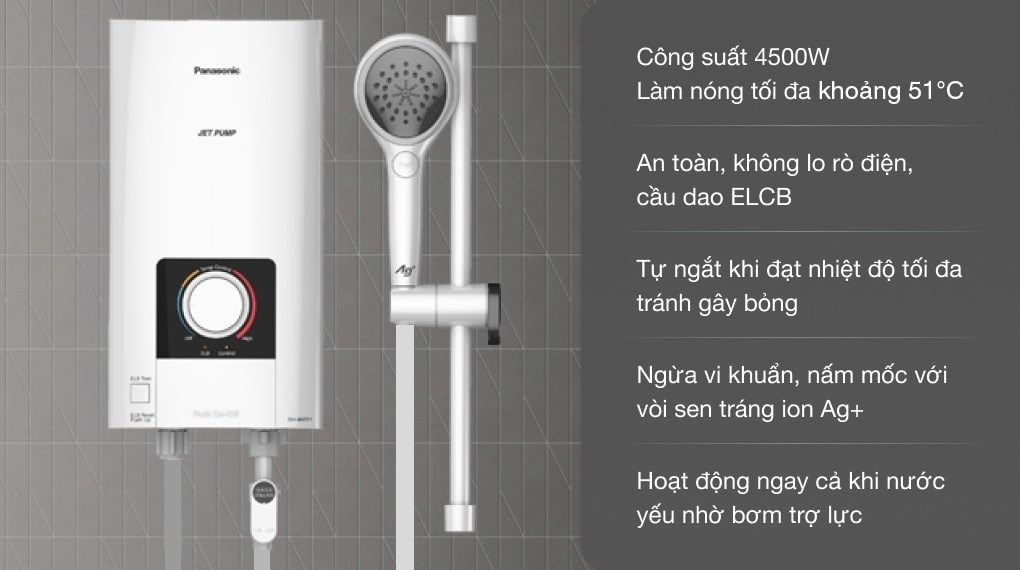 Panasonic DH-4NTP1VM Có Bơm - Phương Nam Water