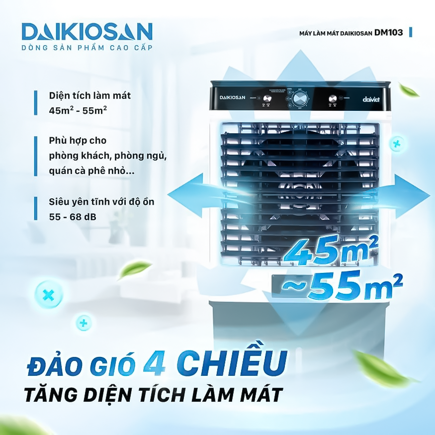 Quạt Hơi Nước Daikiosan DM103 - Phương Nam Water 6