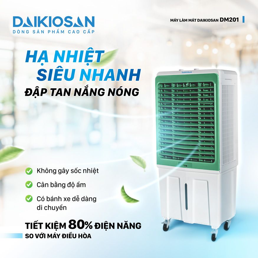 Quạt Hơi Nước Daikiosan DM201 - Phương Nam Water 5