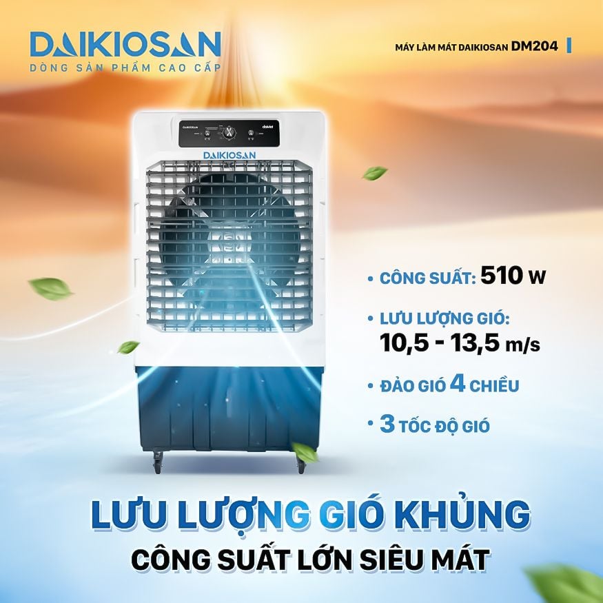 Quạt Hơi Nước Daikiosan DM204 - Phương Nam Water 6