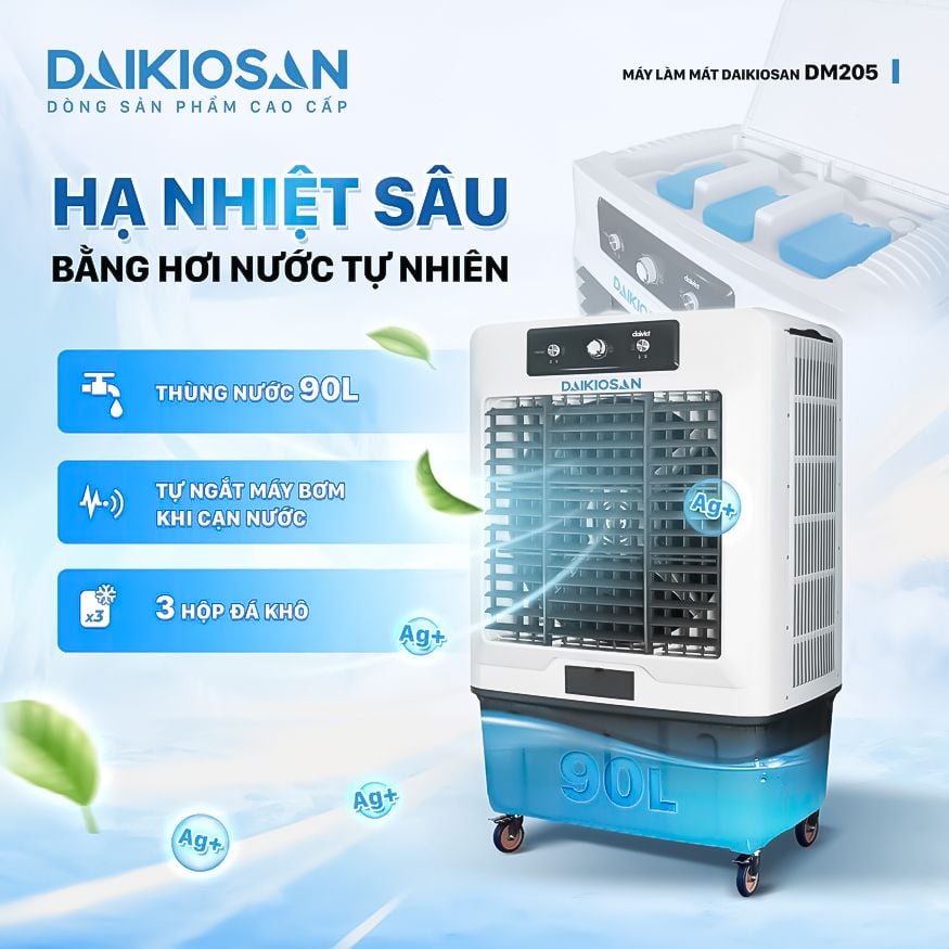 Quạt Hơi Nước Daikiosan DM205 - Phương Nam Water 11