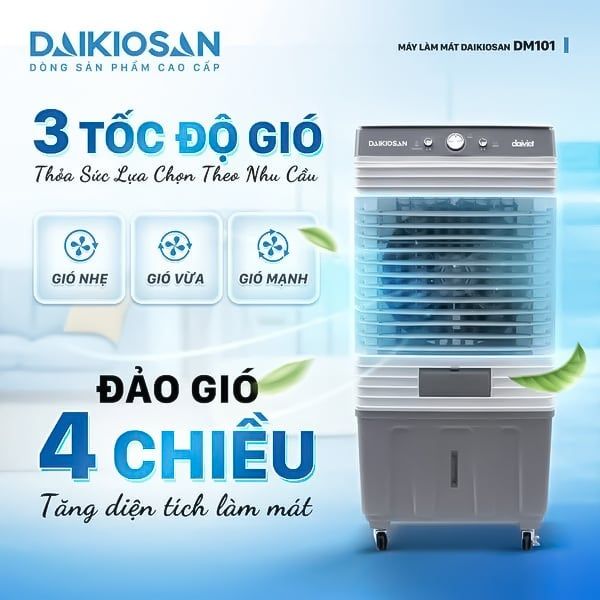 Quạt Hơi Nước Daikiosan DM101 - Phương Nam Water 6