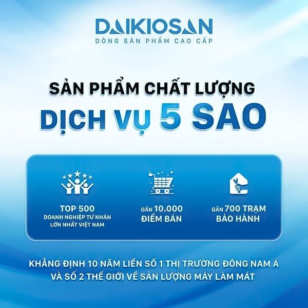 Quạt Hơi Nước Daikiosan DM101 - Phương Nam Water 8