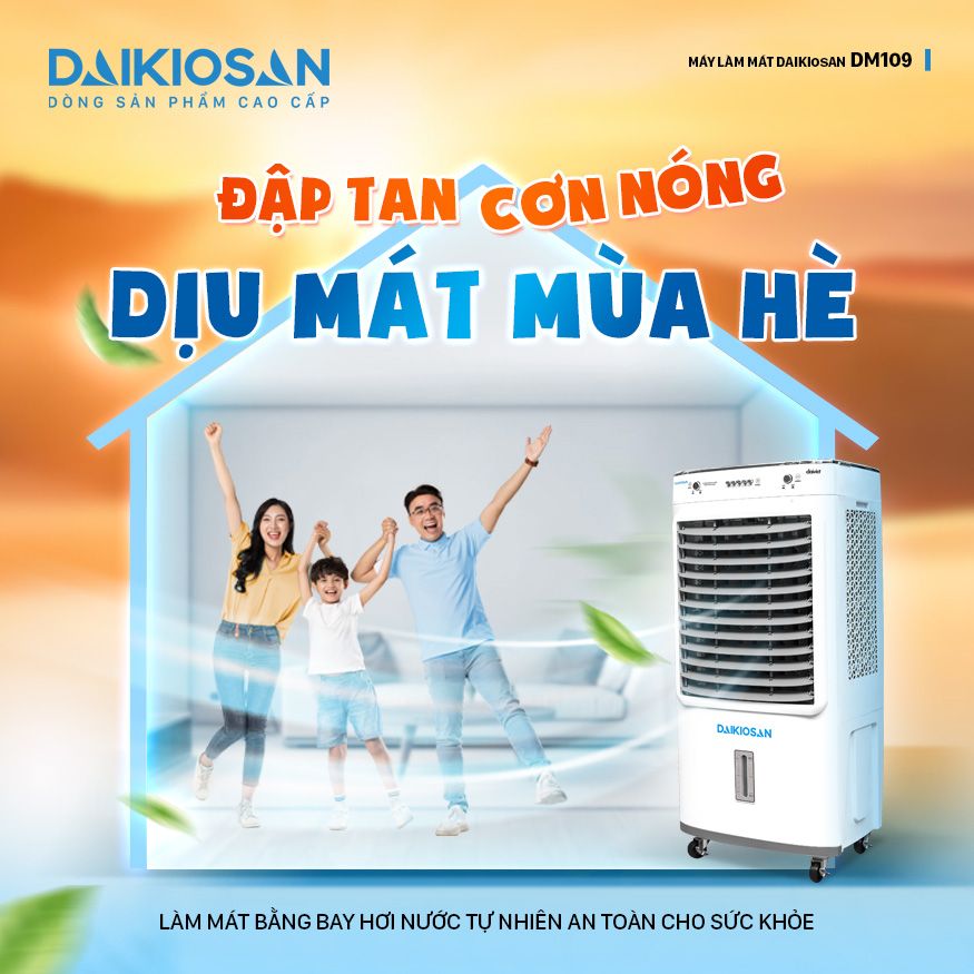 Quạt Hơi Nước Daikiosan DM109 - Phương Nam Water 1