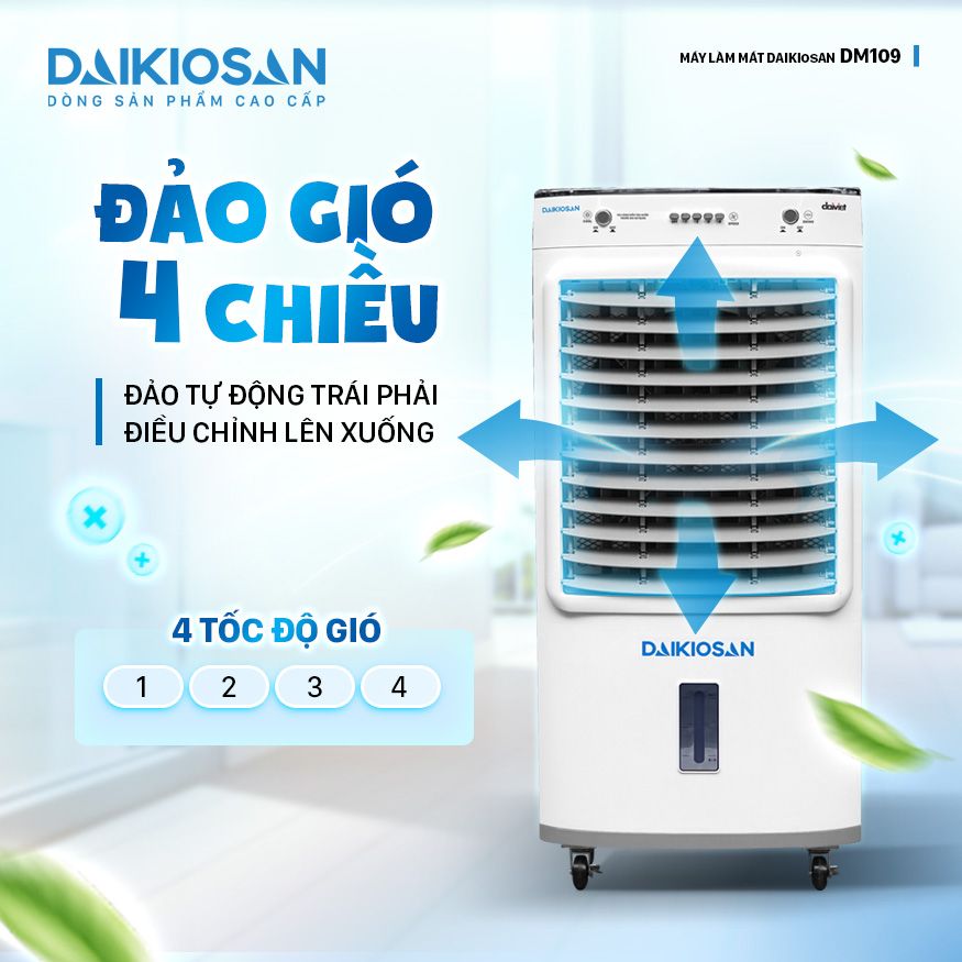Quạt Hơi Nước Daikiosan DM109 - Phương Nam Water 4