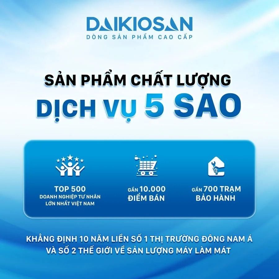 Quạt Hơi Nước Daikiosan DM110 - Phương Nam Water 15