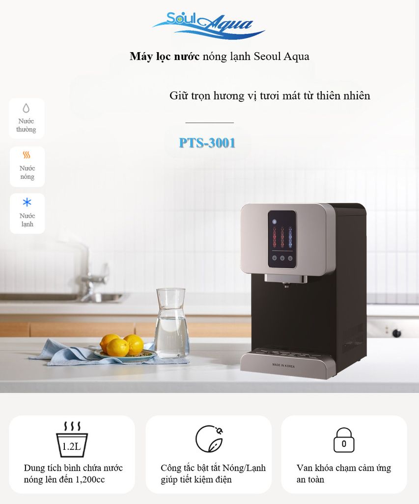 Seoul Aqua PTS-3001/ RO - Phương Nam Water 4