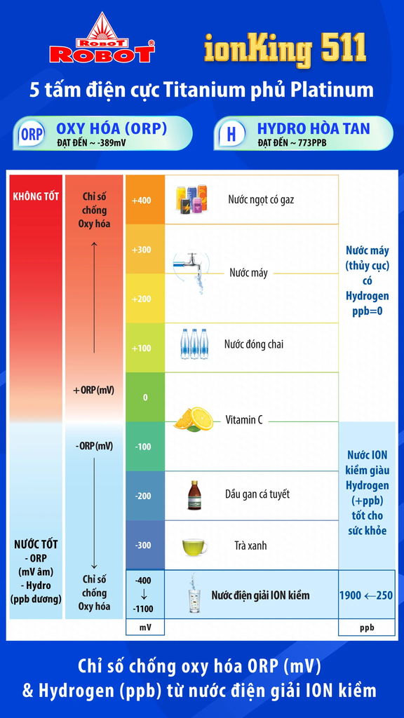 Robot IONKING 511 - Phương Nam Water 3