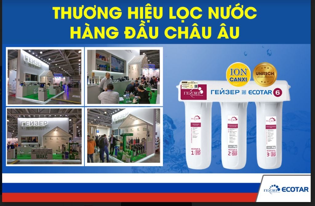 thương hiệu lọc nước hàng đầu Châu Âu - Phương Nam Water