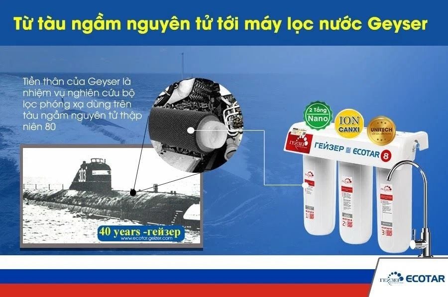 từ tàu ngầm nguyên tử tới máy lọc nước - Phương Nam Water