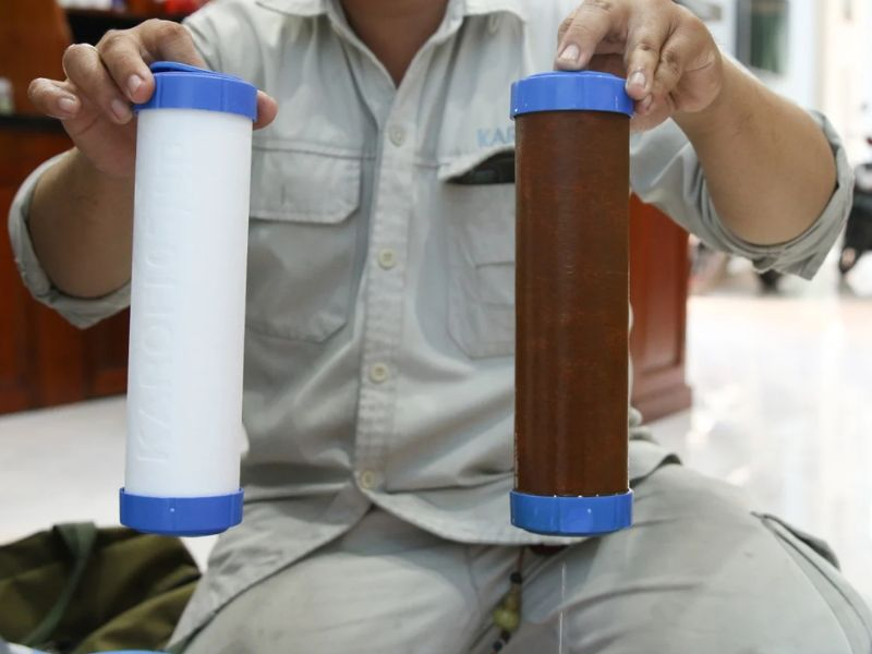 lõi lọc nước cũ - Phương Nam Water 3
