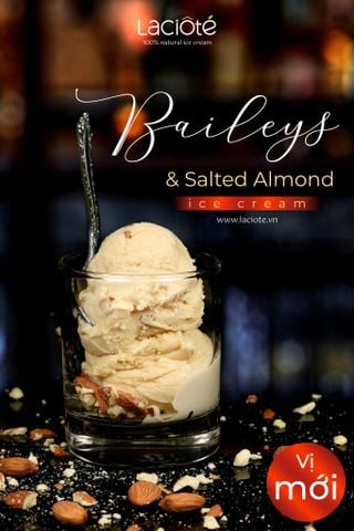 BAILEYS ice cream – new flavor for year - end parties