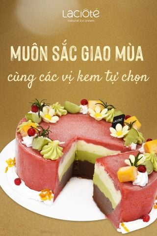 Bánh sinh nhật xu hướng mới bằng kem (ice cream)