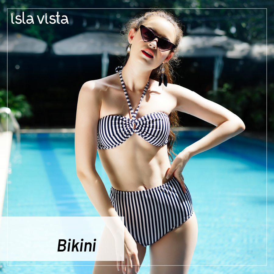 Mẫu bikini che khuyết điểm tự tin tỏa sáng cùng Isla Vista