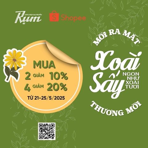 HOT HOT !!!! SALE CHẤN ĐỘNG XOÀI SẤY TẠI SHOPEE !!!!