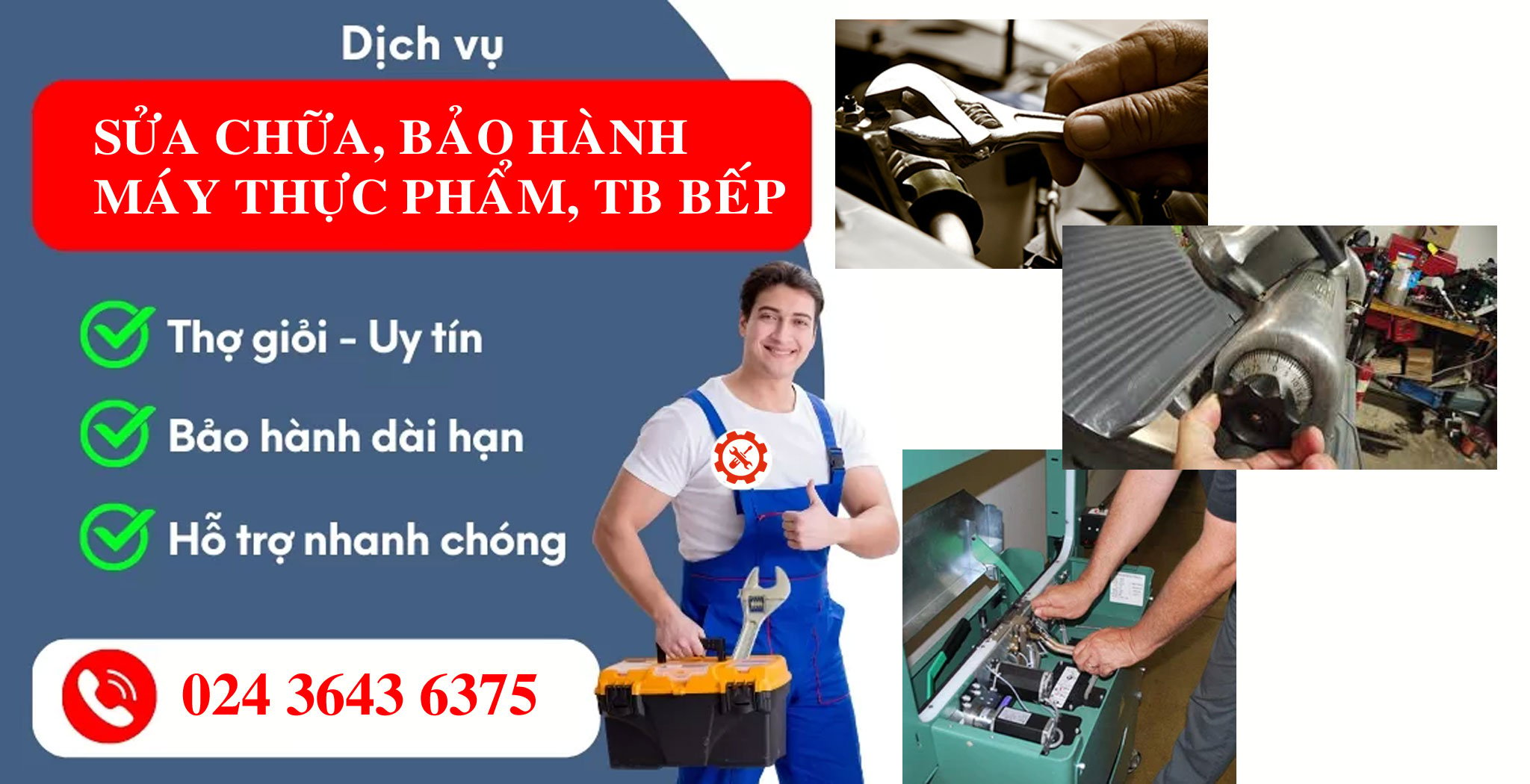 Dịch vụ sửa chữa máy chế biến thực phẩm