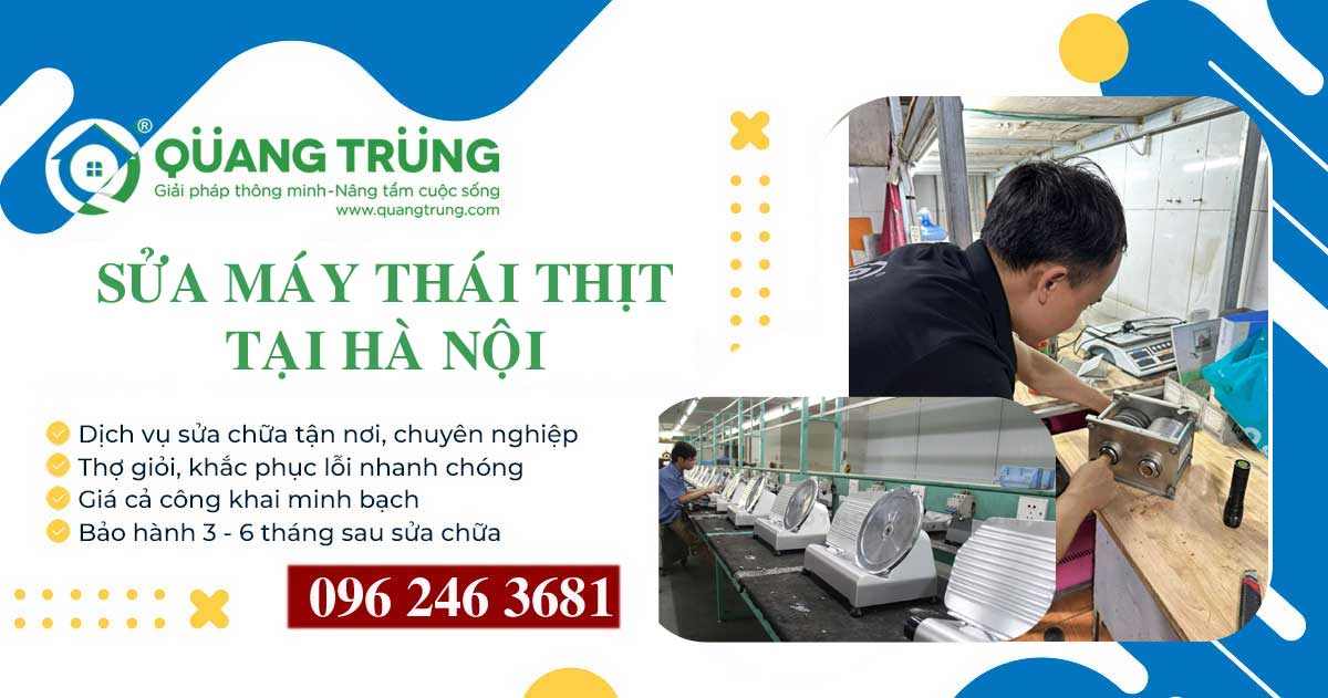 Sửa Máy thái thịt chuyên nghiệp tại Hà Nội