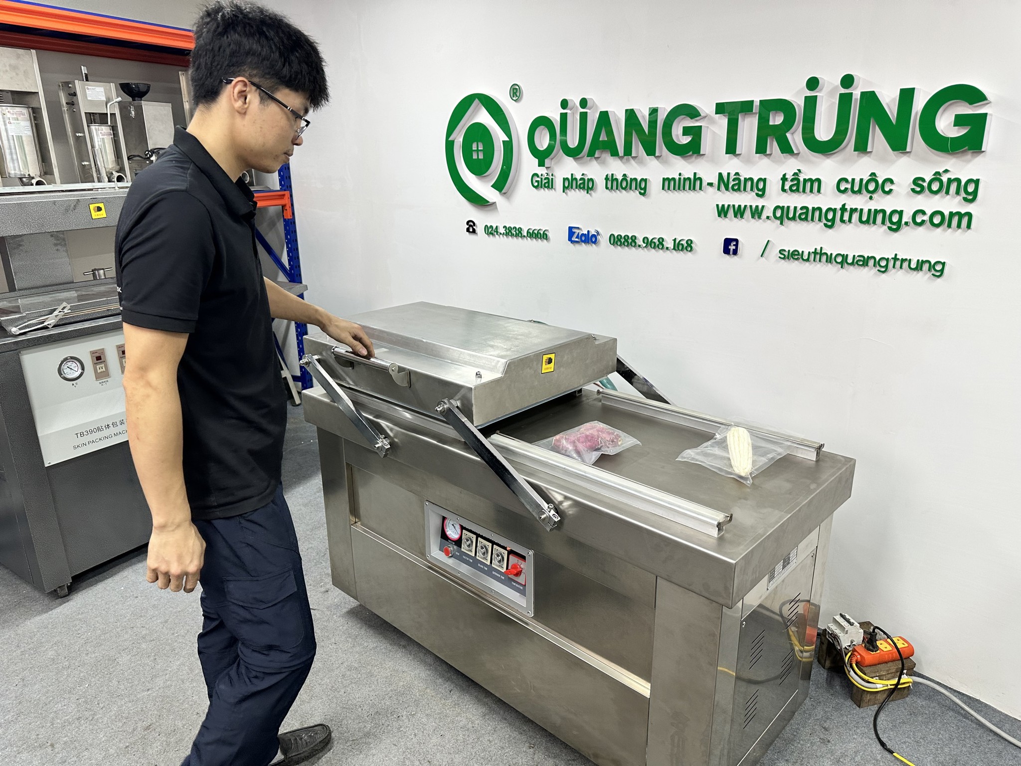 Cách sửa chữa máy đóng gói hút chân không từ A đến Z - Hướng dẫn từ Cơ khí chế tạo máy Quang Trung