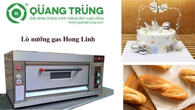 lò nướng bánh dùng gas Hong Linh