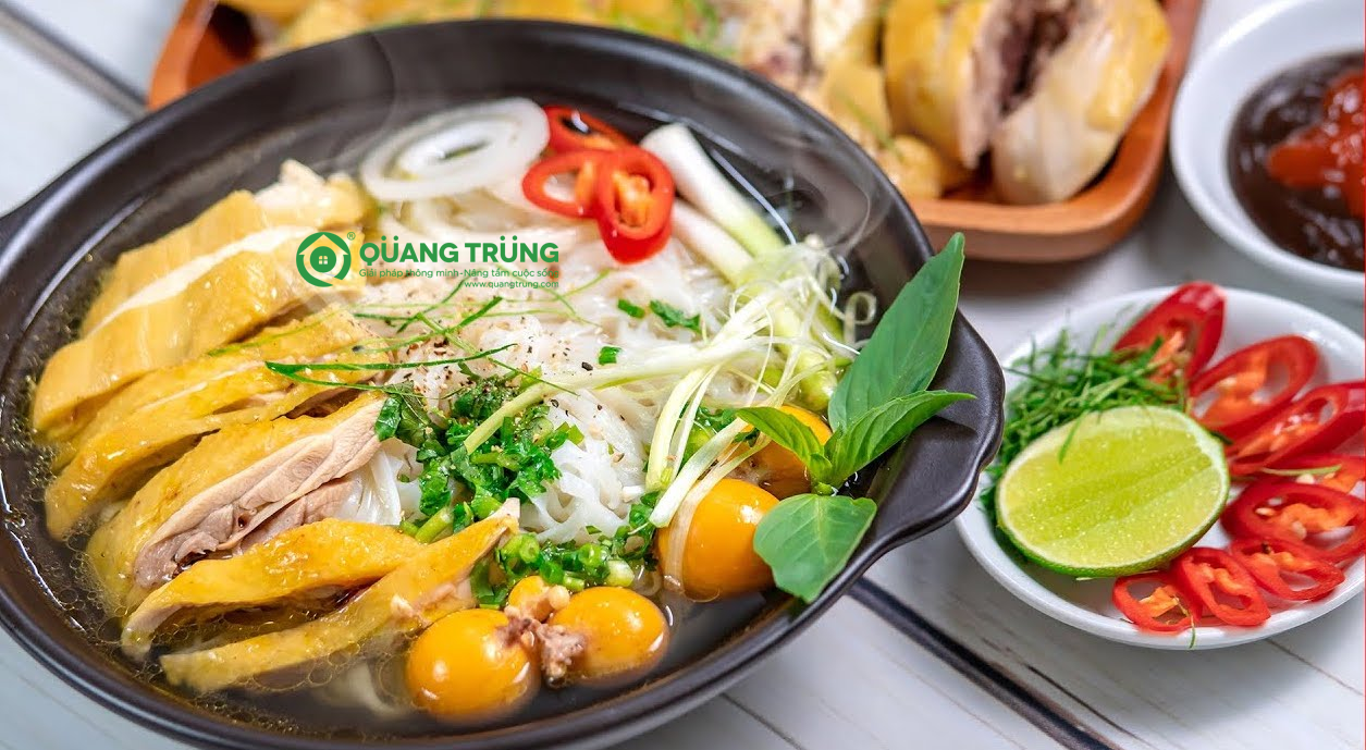 Trang trí đẹp làm bát phở thêm ngon hơn