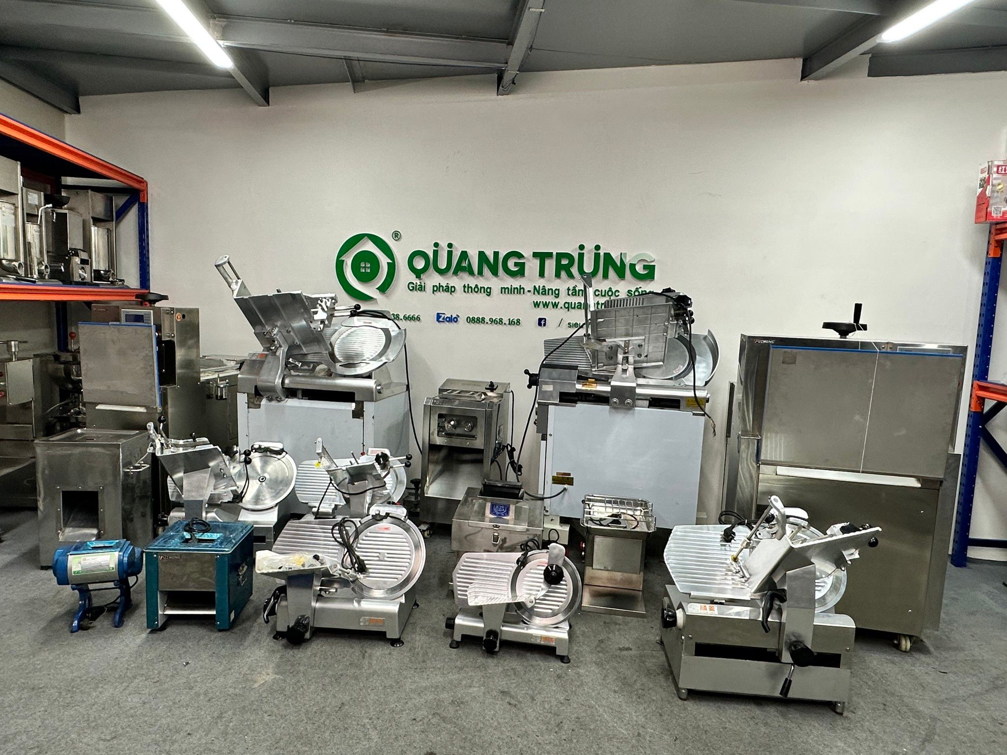 Địa chỉ cung cấp máy thái thịt đông lạnh tại Hoàng Mai