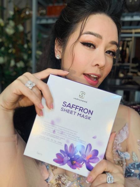 MẶT NẠ SAFFRON NHỤY HOA NGHỆ TÂY - THỨC ĂN CHO LÀN DA - LÀM ĐẸP DA NHANH CHÓNG