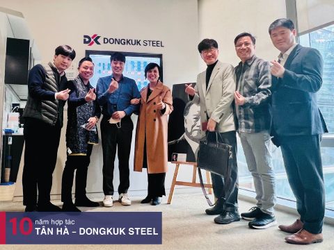 Dây Chuyền Sản Xuất Mặt Bảng Tại Dongkuk Steel