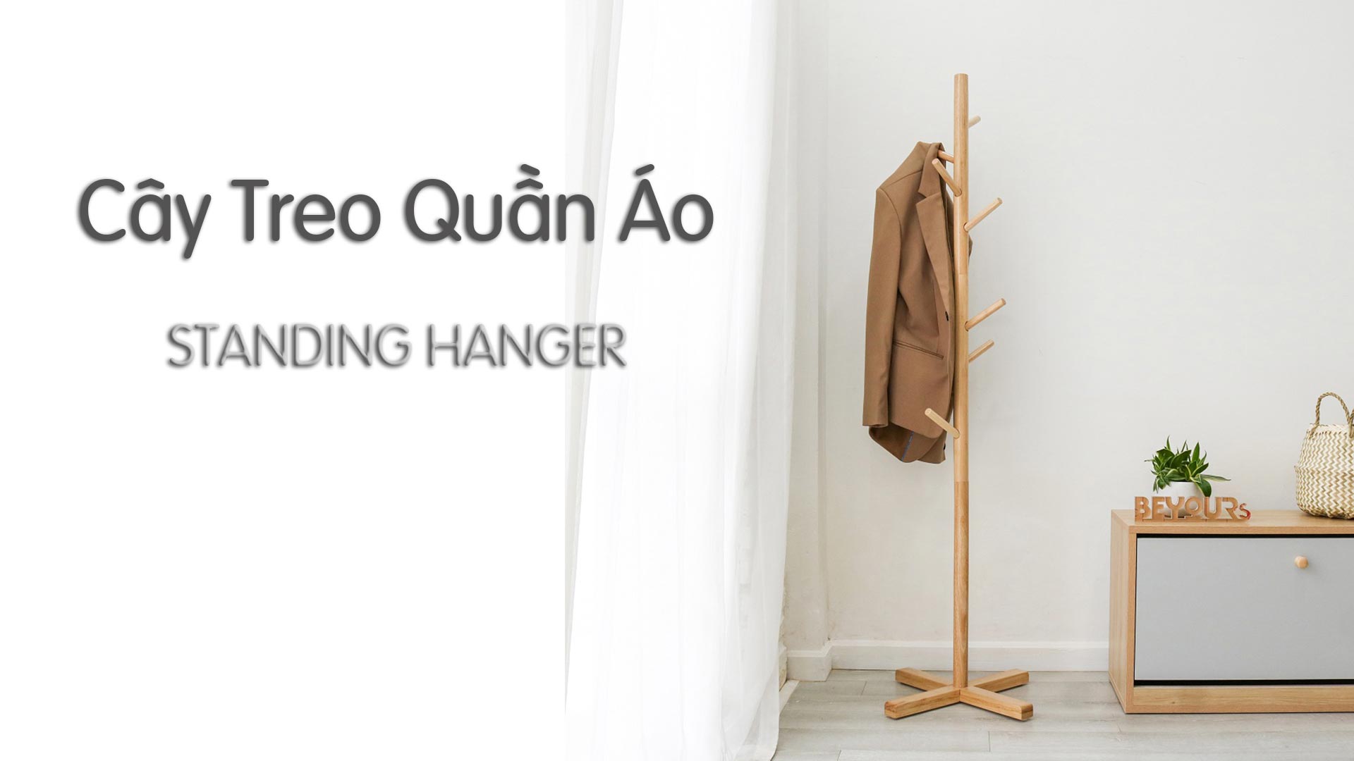 Giới thiệu cây treo quần áo Standing Hanger