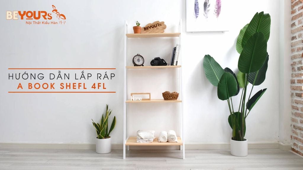 Hướng dẫn lắp ráp Kệ sách - A Book Shelf 4FL