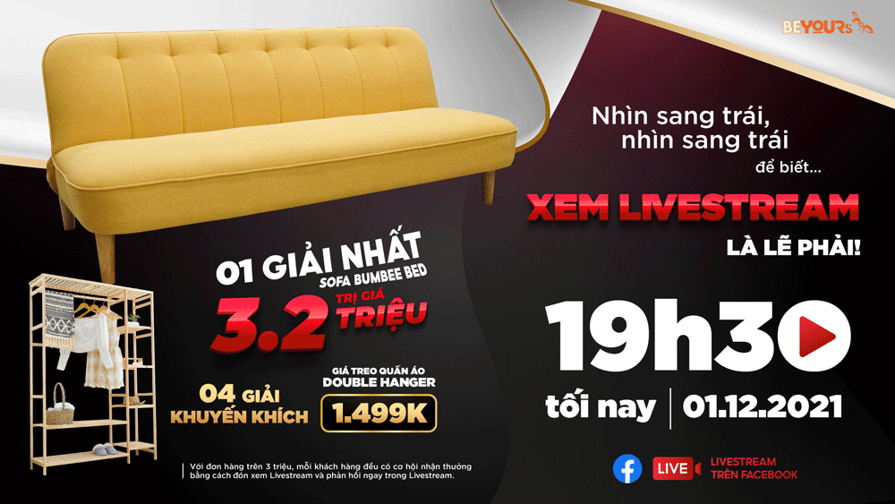 LIVESTREAM CÔNG BỐ KẾT QUẢ TRÚNG THƯỜNG - BLACK FRIDAY